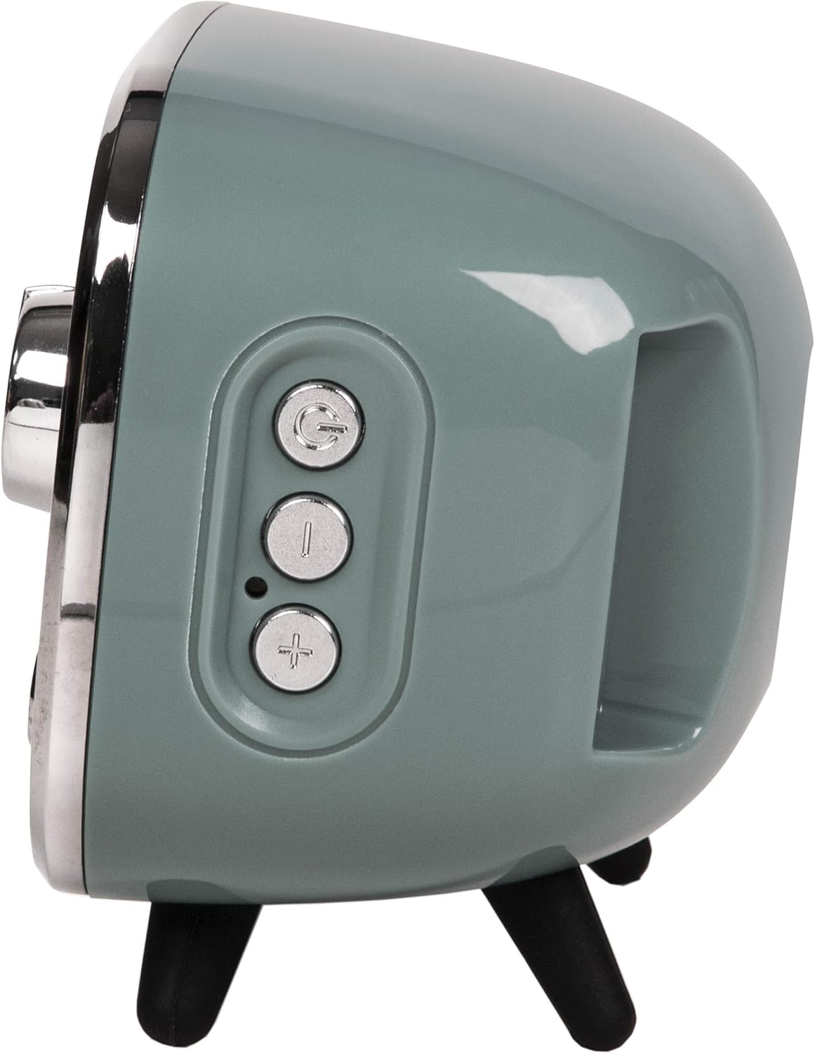 Crosley CR3039A-TN Rondo Retro Portable Rechargeable Bluetooth Speaker, Tourmaline
