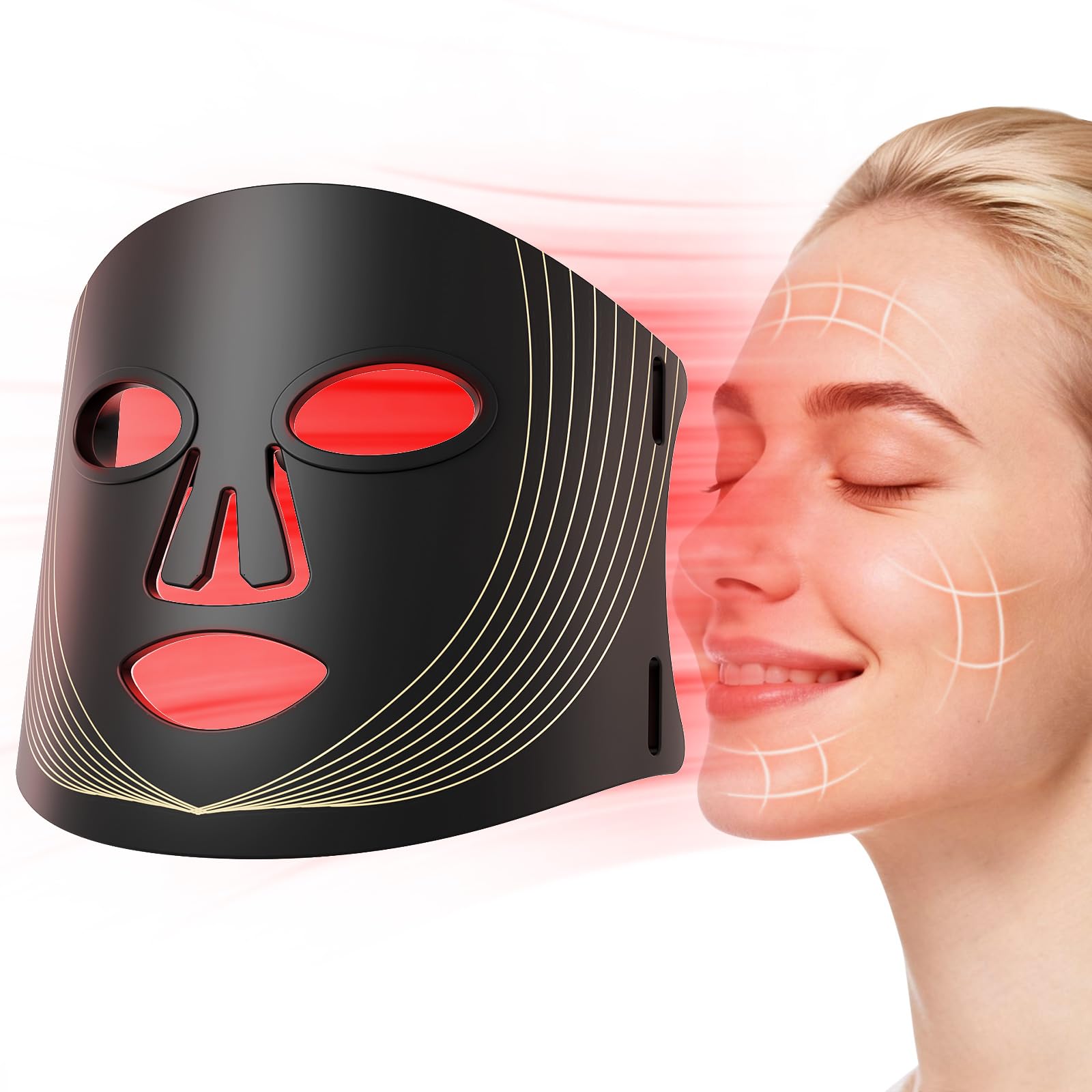 Photo 1 of Hsaiiae FSA Eligible LED Light Therapy mask (FM-02)
