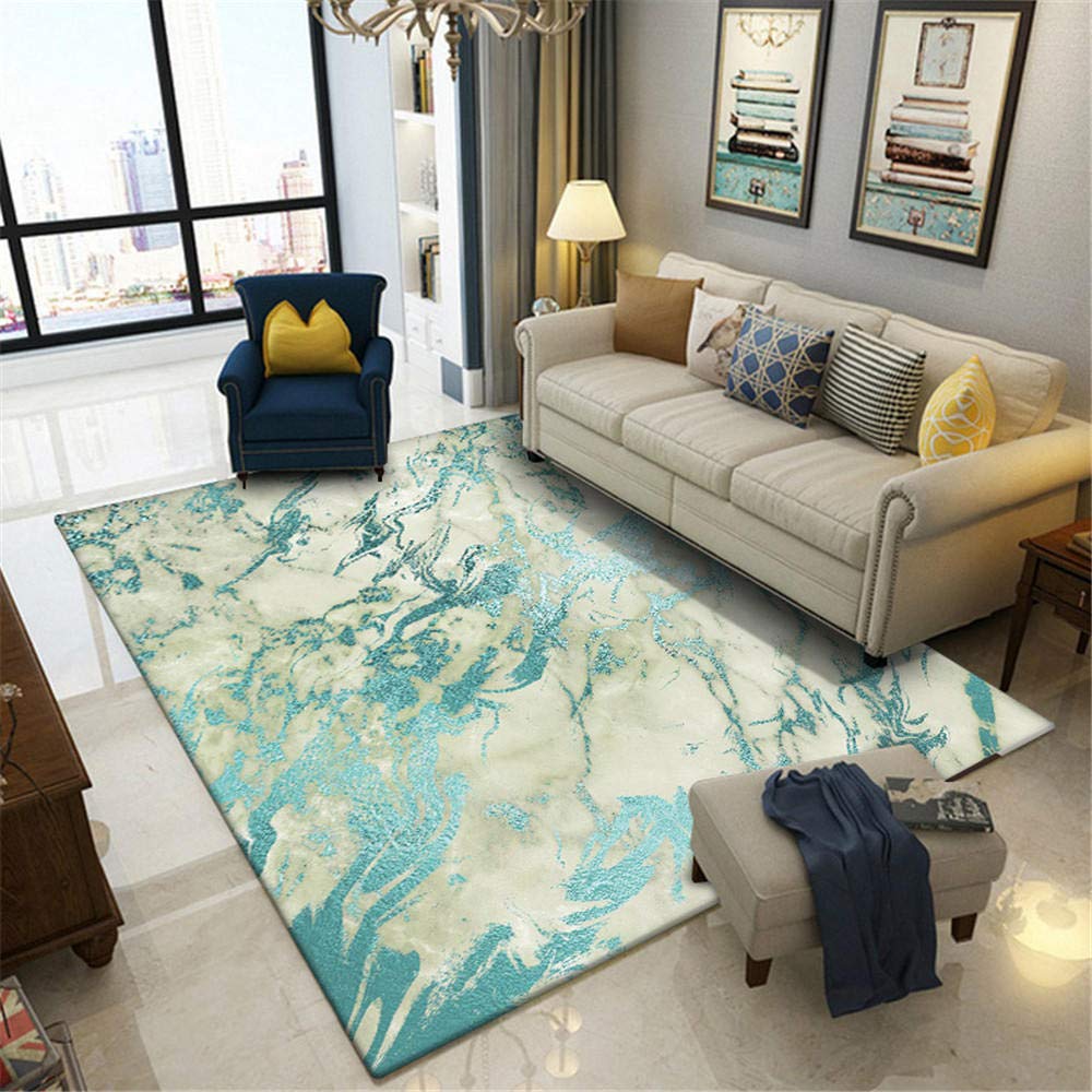 Tapis de chambre gris vert 40x120cm durable pour lit