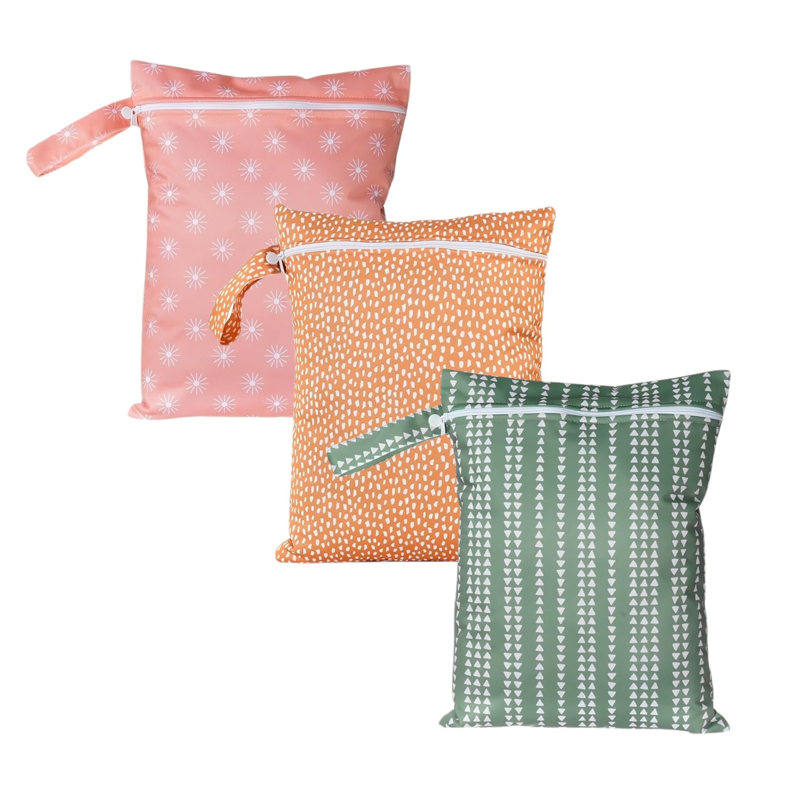 XIIDELIC Wet Dry Bag for Baby, Swimsuit, Diaper Bag & Travel - Waterproof Reusable Leakproof Pouch for Wet Clothes, Swimsuits, Pool, Beach, and Gym