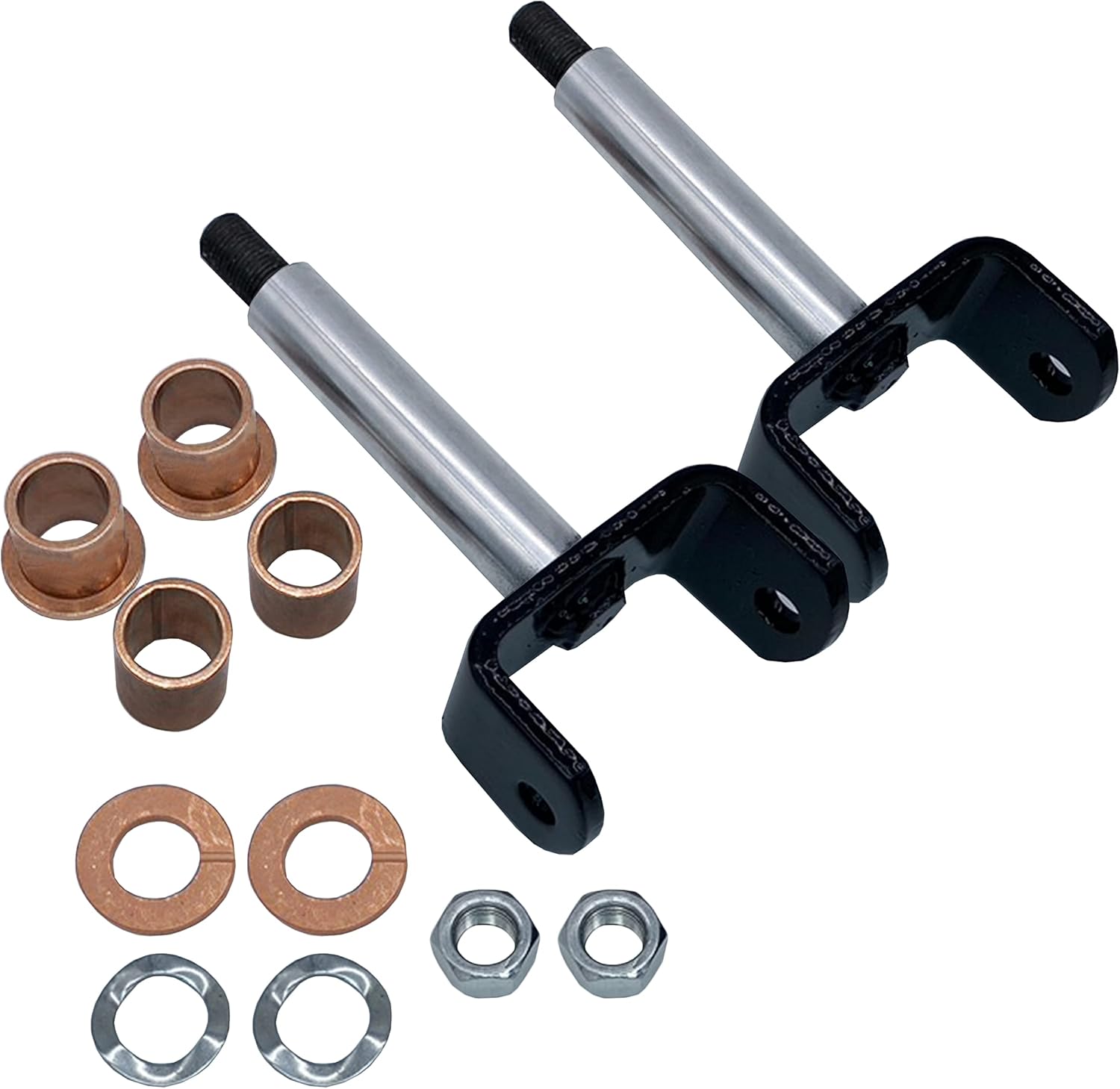 A.A King Pin Assembly Kit Replacement for Club Car DS Carryall 1981-Up 1010121, 1016386 (2 Pack)