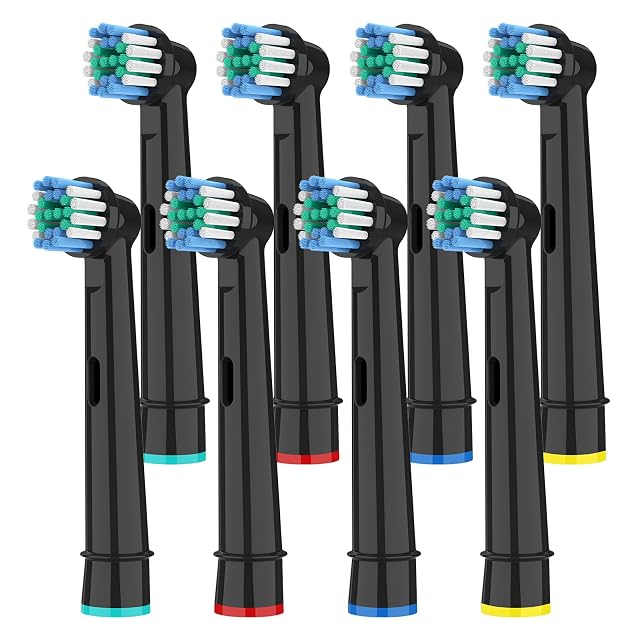 Replacement Heads Compatible with Oral B Braun Pro 1000 Smart 1500 Genius X Electric Toothbrush NOT fit iO