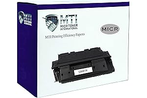 MICR Toner International Compatible Magnetic Ink Cartridge High Yield Replacement HP 61X C8061X LaserJet 4100