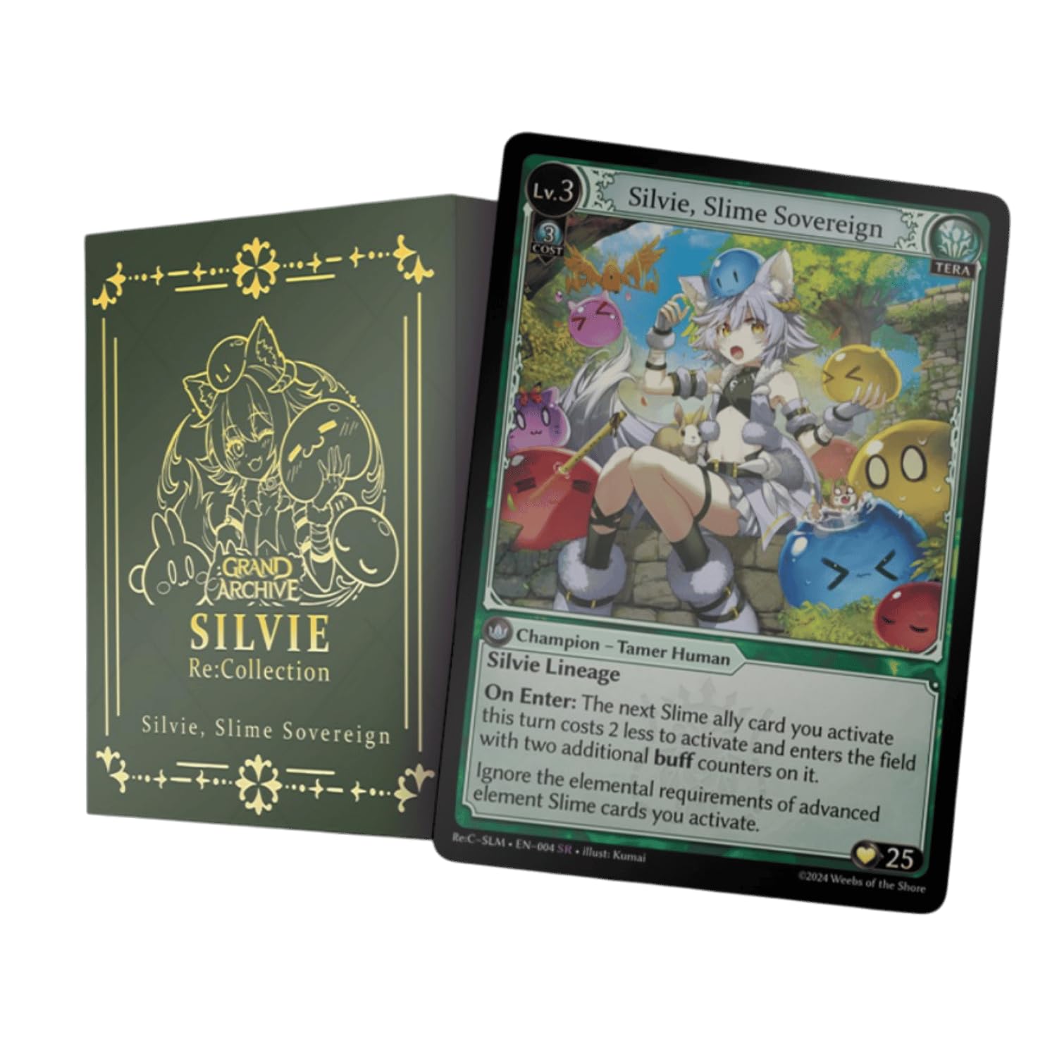 Amazon.com: Weebs of the Shore Grand Archive TCG: Silvie, Slime