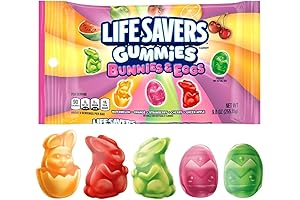 Hoppy Easter Treats: Chewy Gummy Bunnies and Colorful Eggs for Spring Celebrations