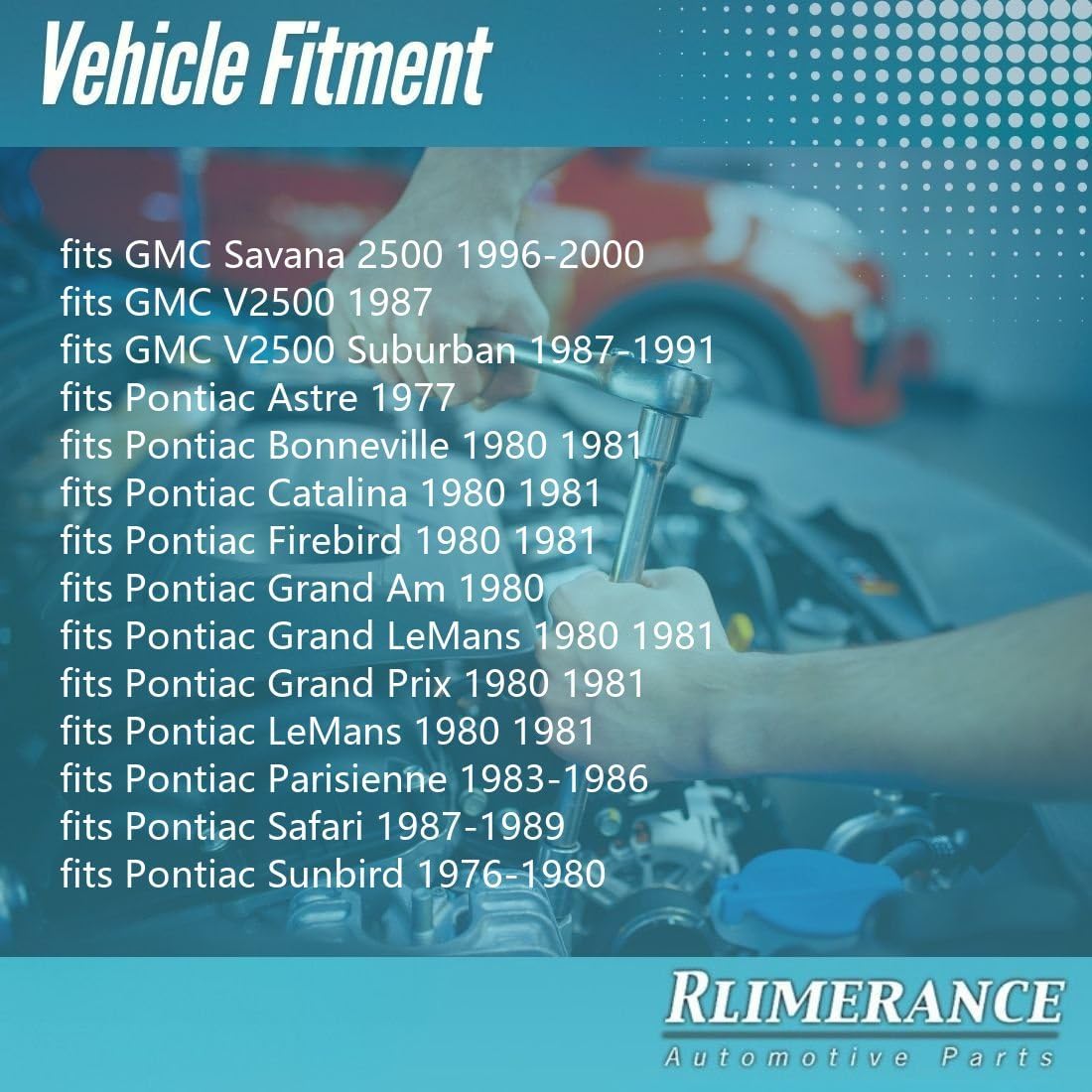 Seal Kit Car - 1 Piece Inner Steering Gear Pitman Shaft Seal fits GMC R2500 4.3L 1987, fits GMC R2500 5.0L 1987, fits GMC V2500 4.8L 1987, fits GMC V2500 5.7L 1987, fits GMC V2500 6.2L 1987