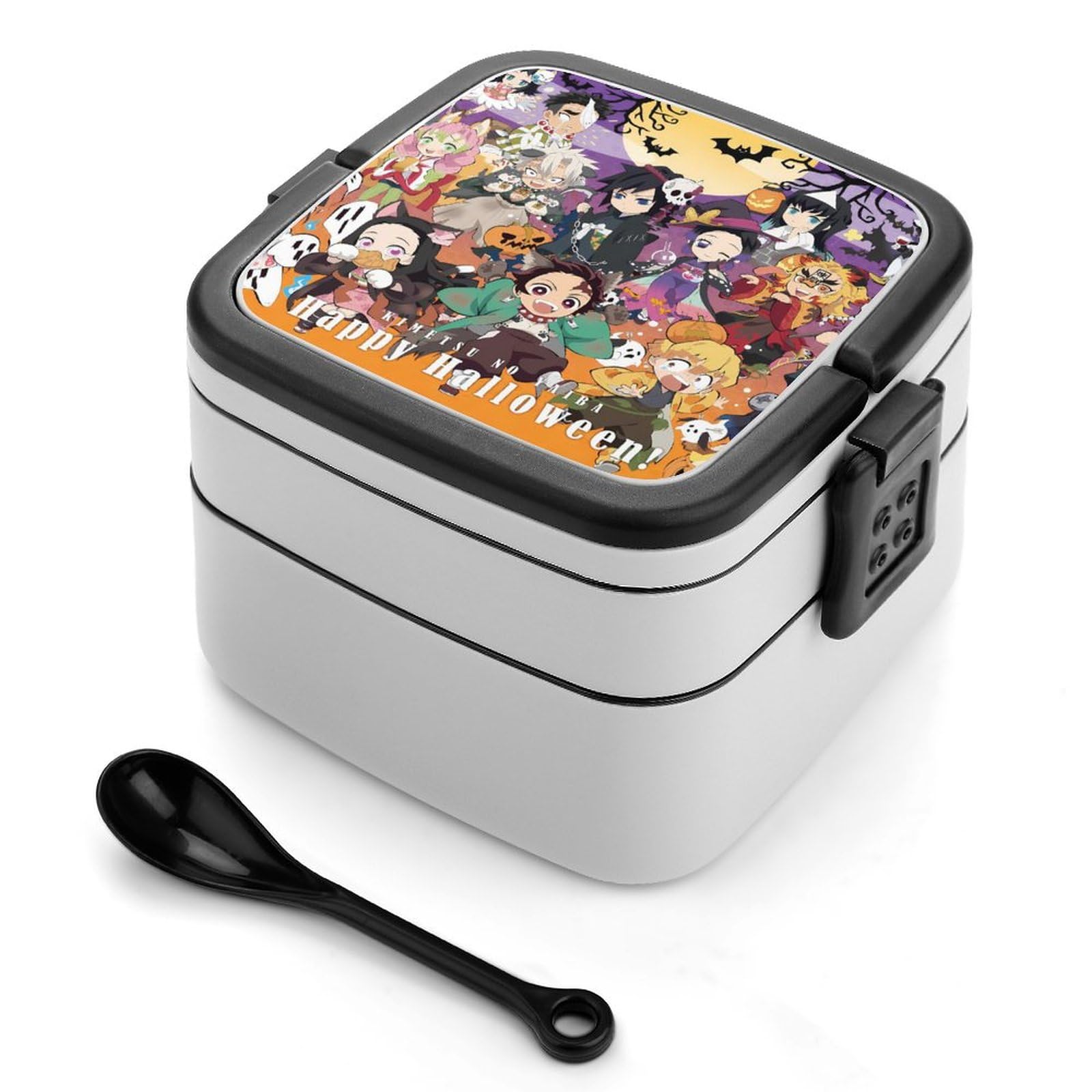 Amazon | 鬼滅の刃 弁当箱 ランチボックス 二段 抗菌 お弁当箱 べん