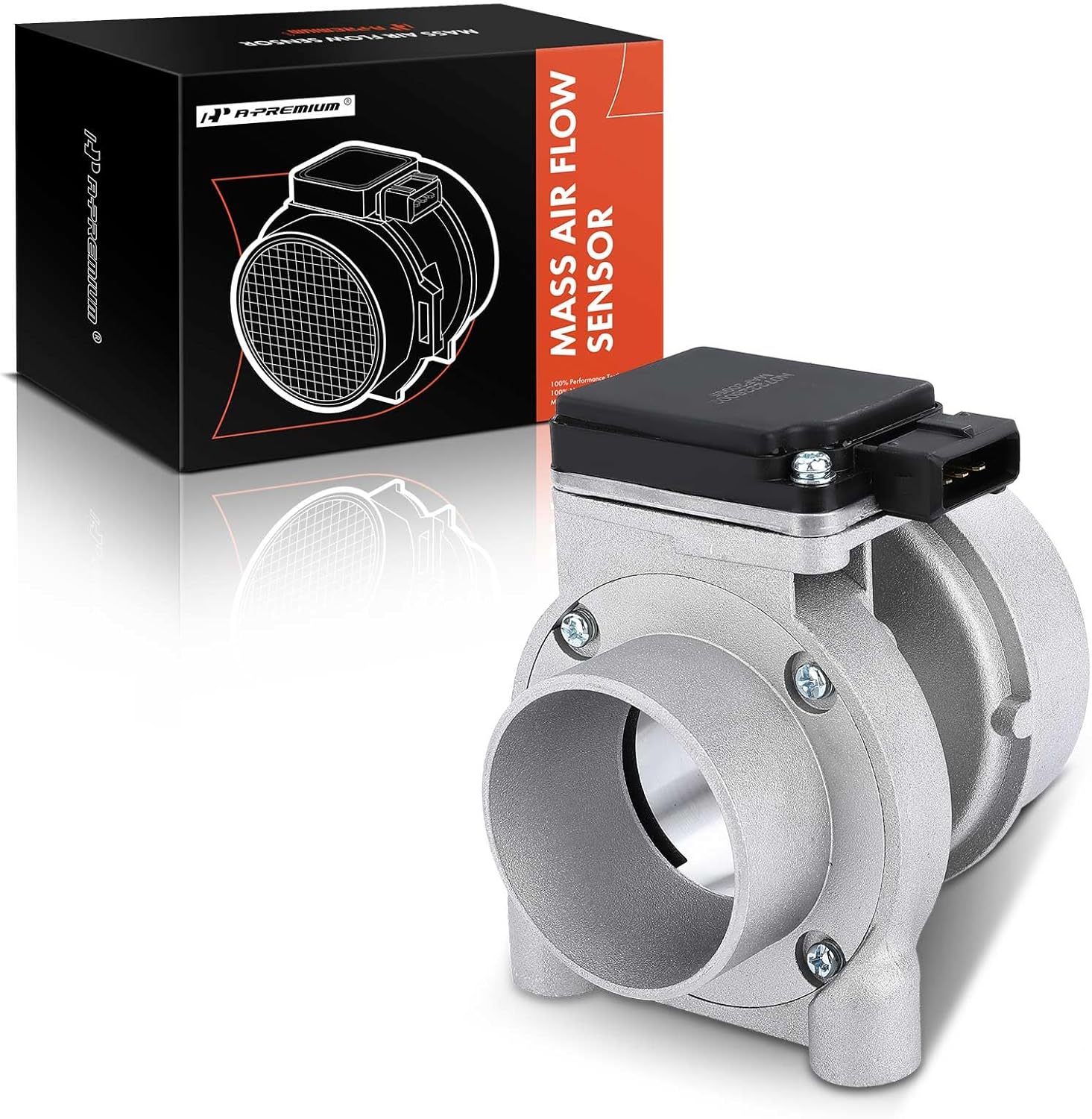 A-Premium Mass Air Flow Sensor Meter [3-Pins] Compatible with Isuzu Amigo 1989-1992, Impulse 1985-1989, Pickup 1988-1992, Rodeo 1991-1992, Trooper 1988-1991, Replace# 8943326820