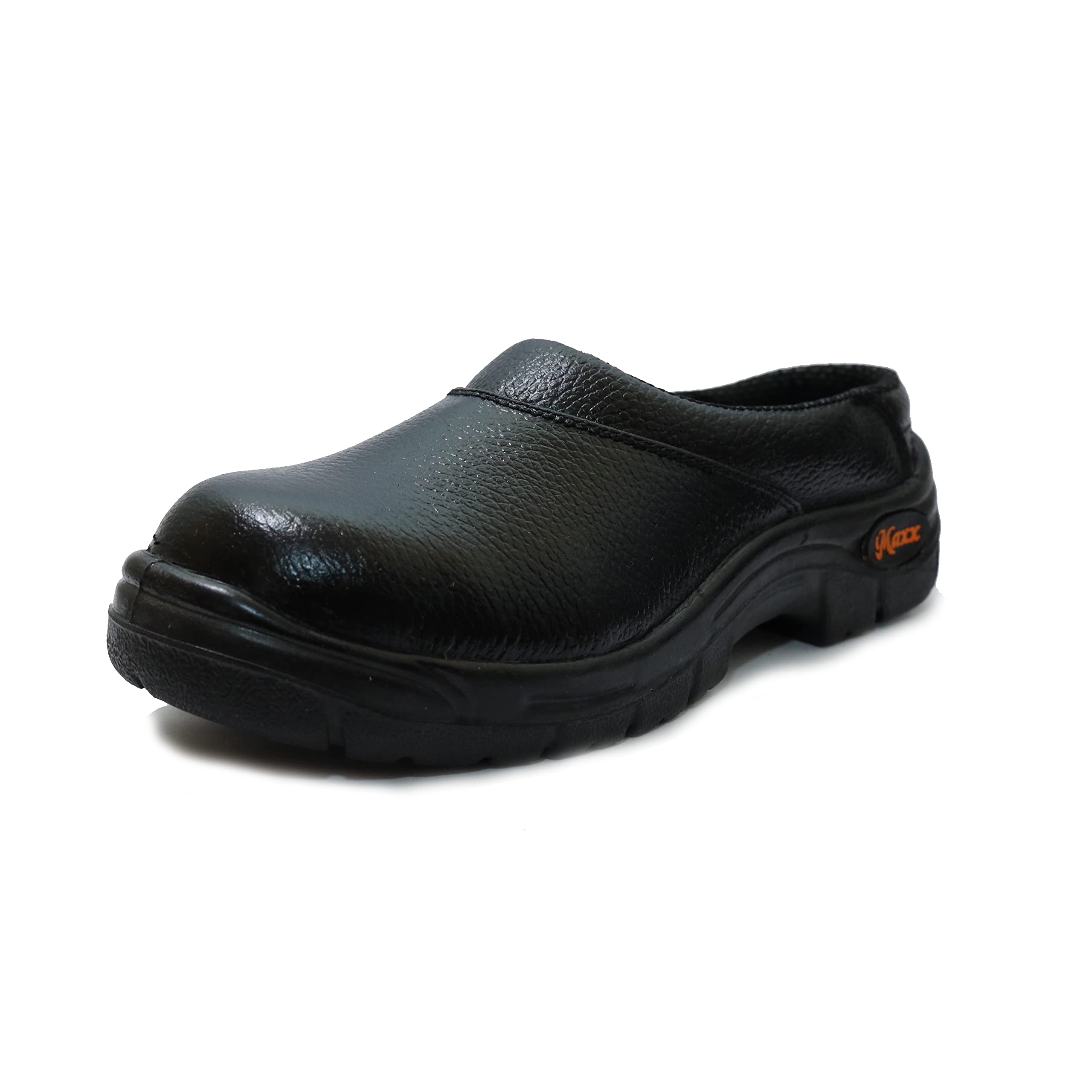 Mens Kitchen Chef Clogs Shoes with Genuine Leather Upper Steel Toe and Anti Skid PU Sole with Injection Molding (Black, Numeric_7) (B09WNH2X1M) Amazon Price History, Amazon Price Tracker