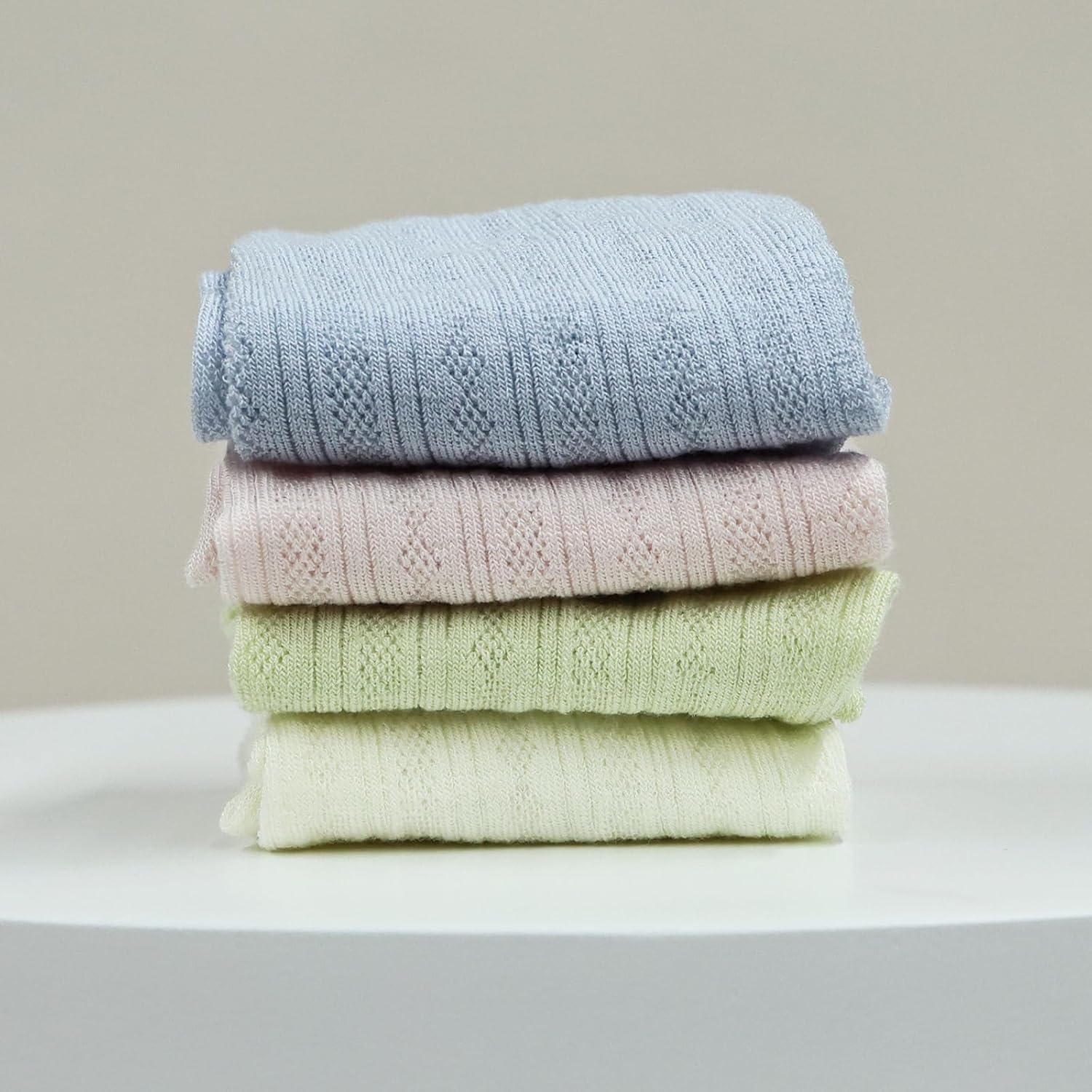 Lace Cute Women’s Socks, Woman Crew Ruffled Thin Ankle Socks, 4 Pairs of Frilly Novelty Girly Stockings, Girls Breathable Casual Clear Summer Stockings, One Size Fits Women Girls - Image 7