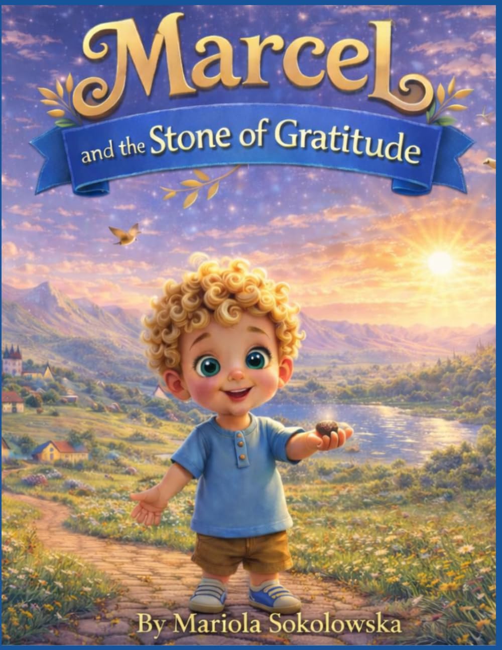 Marcel and the Stone of Gratitude: A Magical Bedtime Story for Kids About Gratitude, Kindness and Joy (Marcel Gratitude Stories)