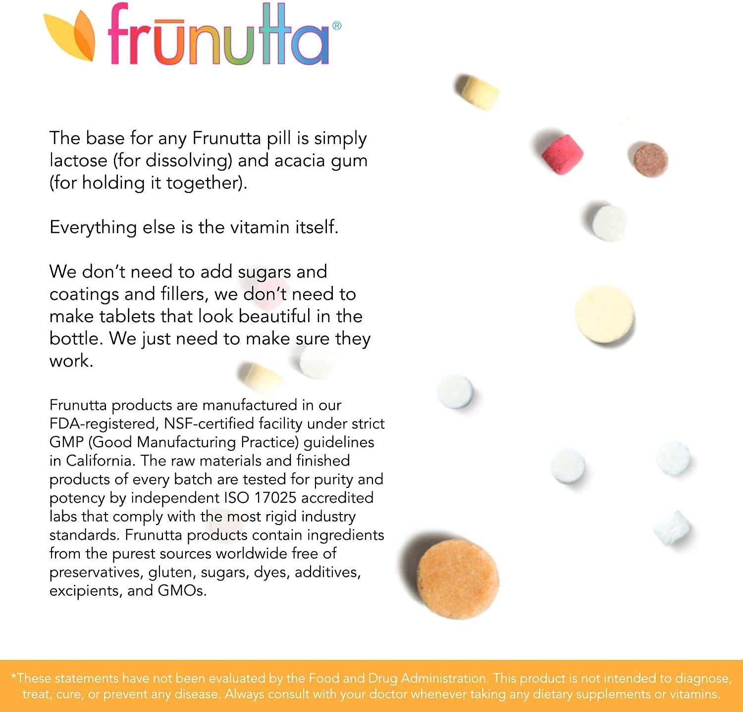 Frunutta Vitamin B12 Methylcobalamin Under The Tongue Instant Dissolve