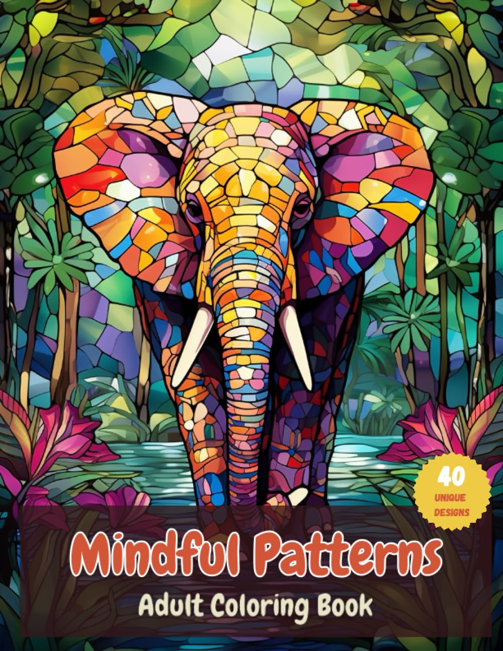 Animal Mandala Coloring Book for Adults: Mindful Mandalas, Relaxing Coloring Book for Adults, Beautiful Jungle Animal Coloring Book for Adults
