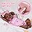 Aori Lifelike Reborn Baby Dolls Black - 18-Inch Realistic American Newborn Real Life Black Girl with Feeding Kit & Gift Box for Kids Age 3+