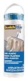 ScotchBlue Tape and Plastic, 48 Inch Wide, PT2093-48 – view 1