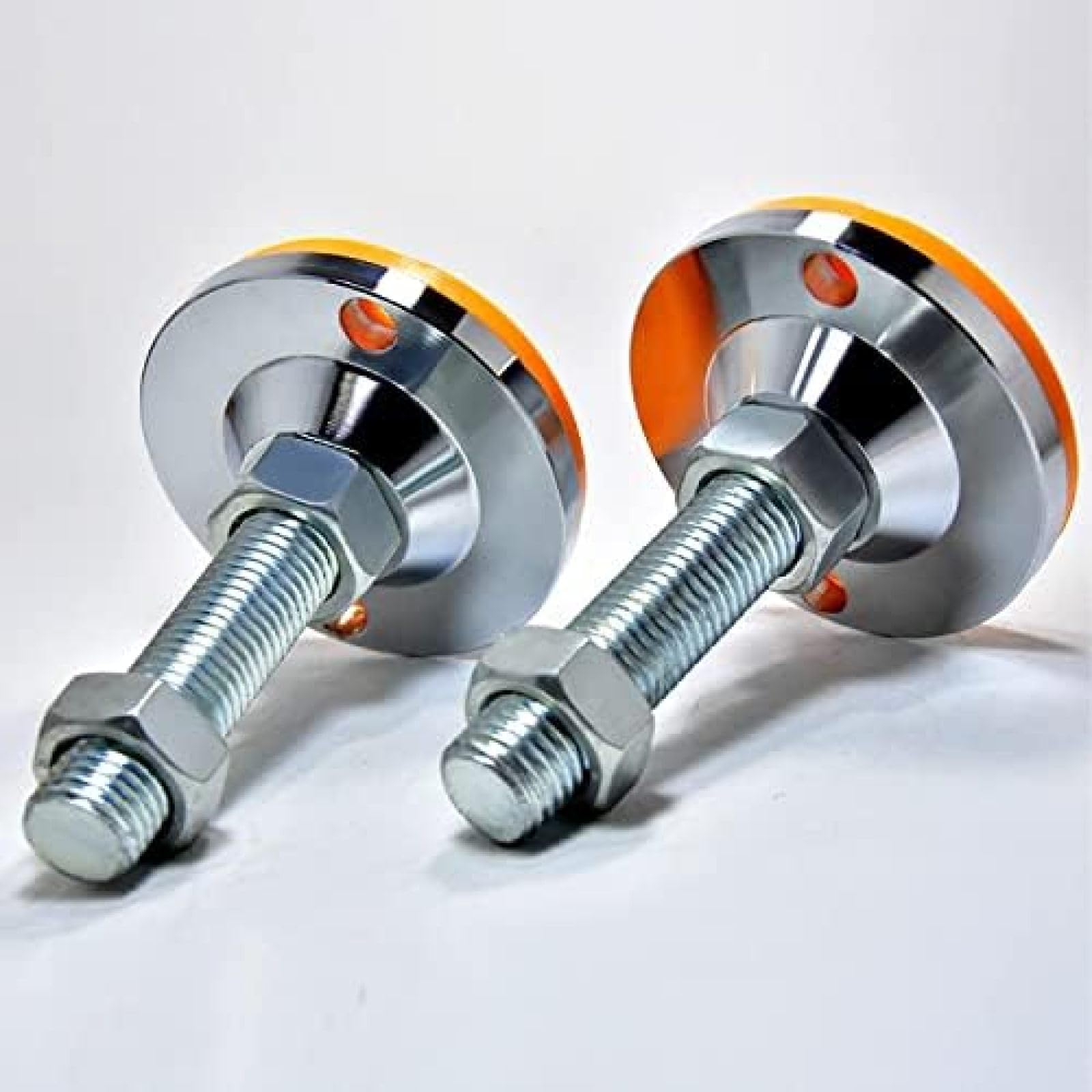 Regulowane nóżki poziomujące do mebli z gumowymi nasadkami antypoślizgowymi M12 Heavy Duty Levelers do stołów bilardowych, stołów warsztatowych i sprzętu mechanicznego