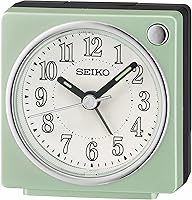 Vista 6 de SEIKO Fuji II - Reloj despertador para dormitorio, color blanco perla