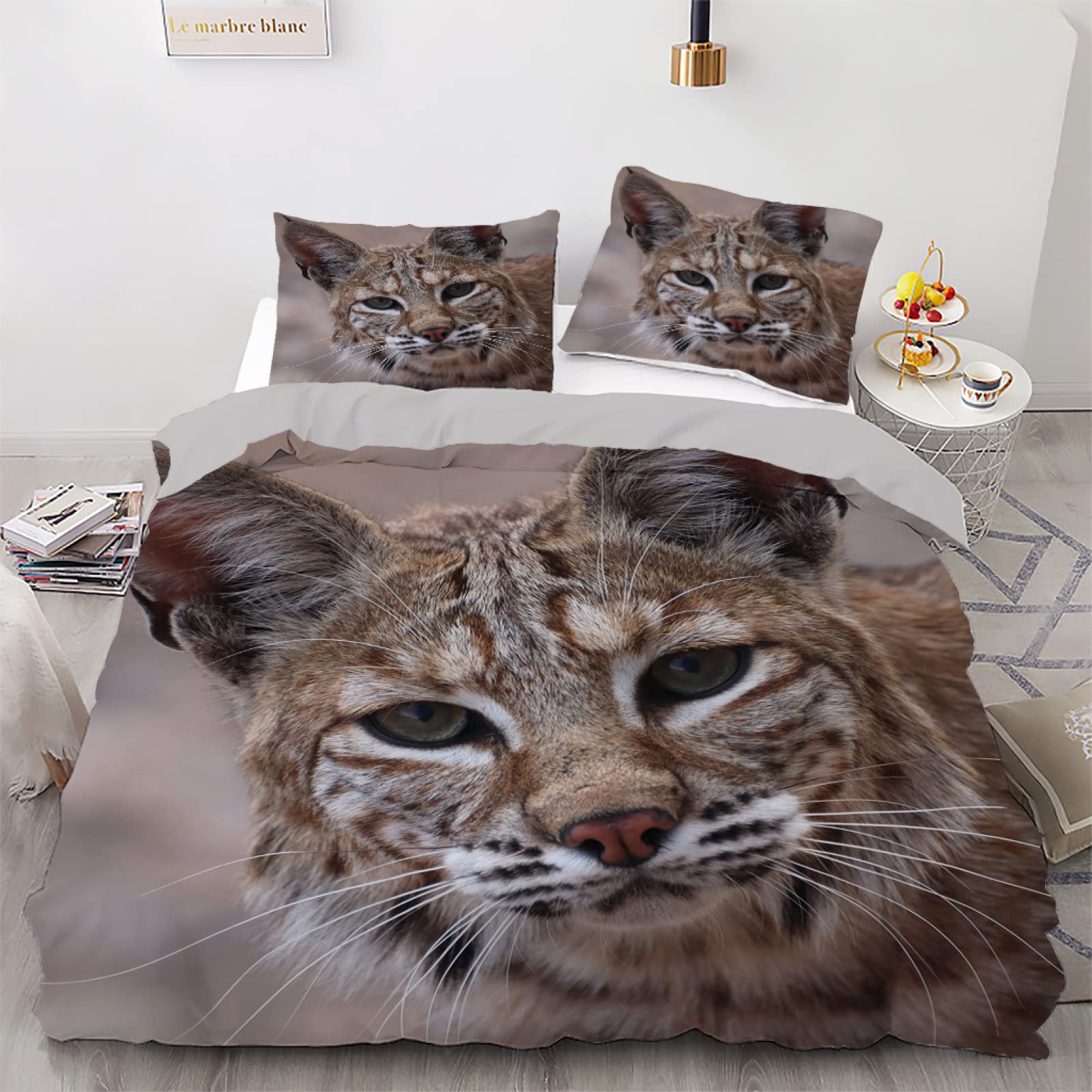 Parure de lit super king size en lin fin pour une chambre de luxe