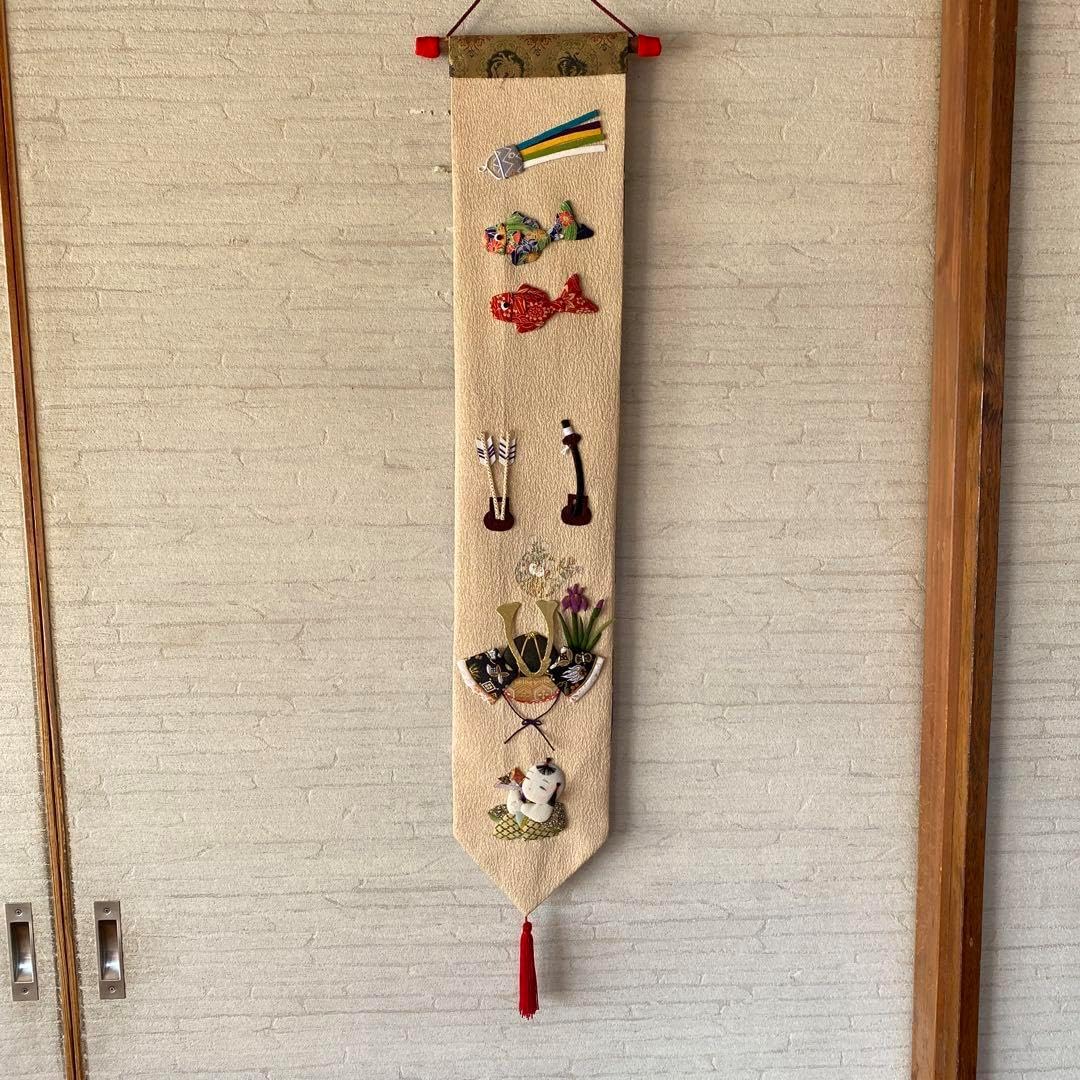 押し絵、タペストリー、額 「端午の節句」 押し絵、タペストリー、額 「端午の節句」