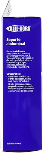 Miniatura 5 de Bell-Horn elástico abdominal Apoyo cartón BH161AW01-LXL Blanco 1 1