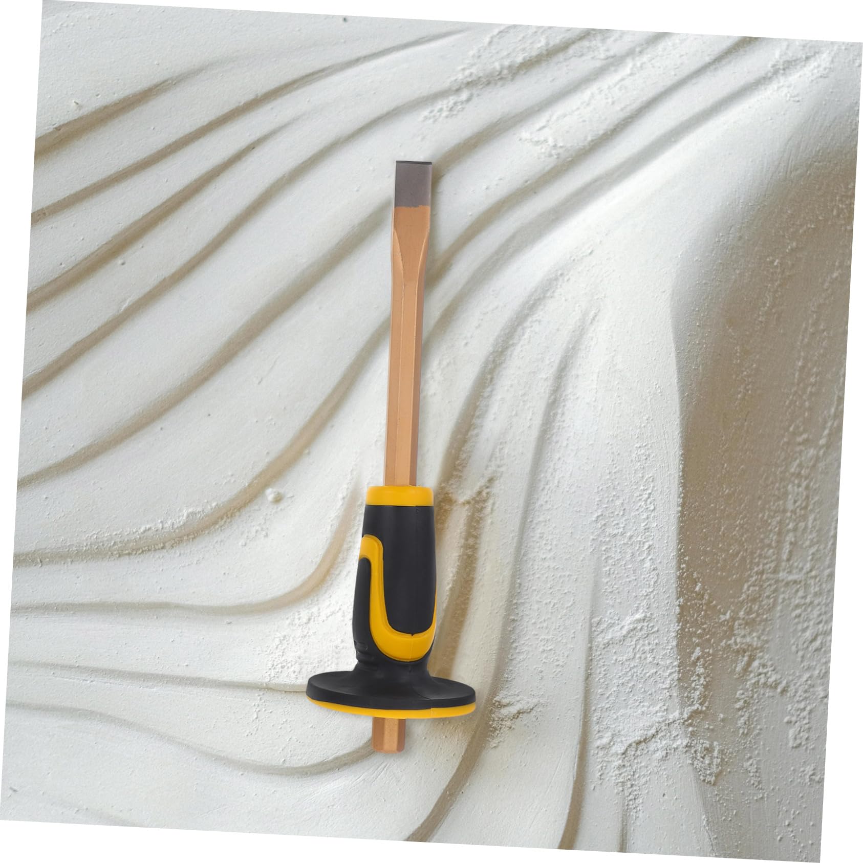 TOPBATHY 3 Pezzi Scalpello Da Muratura Roccia Mano Intaglio Scheggiatura Piatto Opere Murarie Lavorazione Del Legno Calcolo Scalpello Manuale Strumenti Per L'incisione Plastica