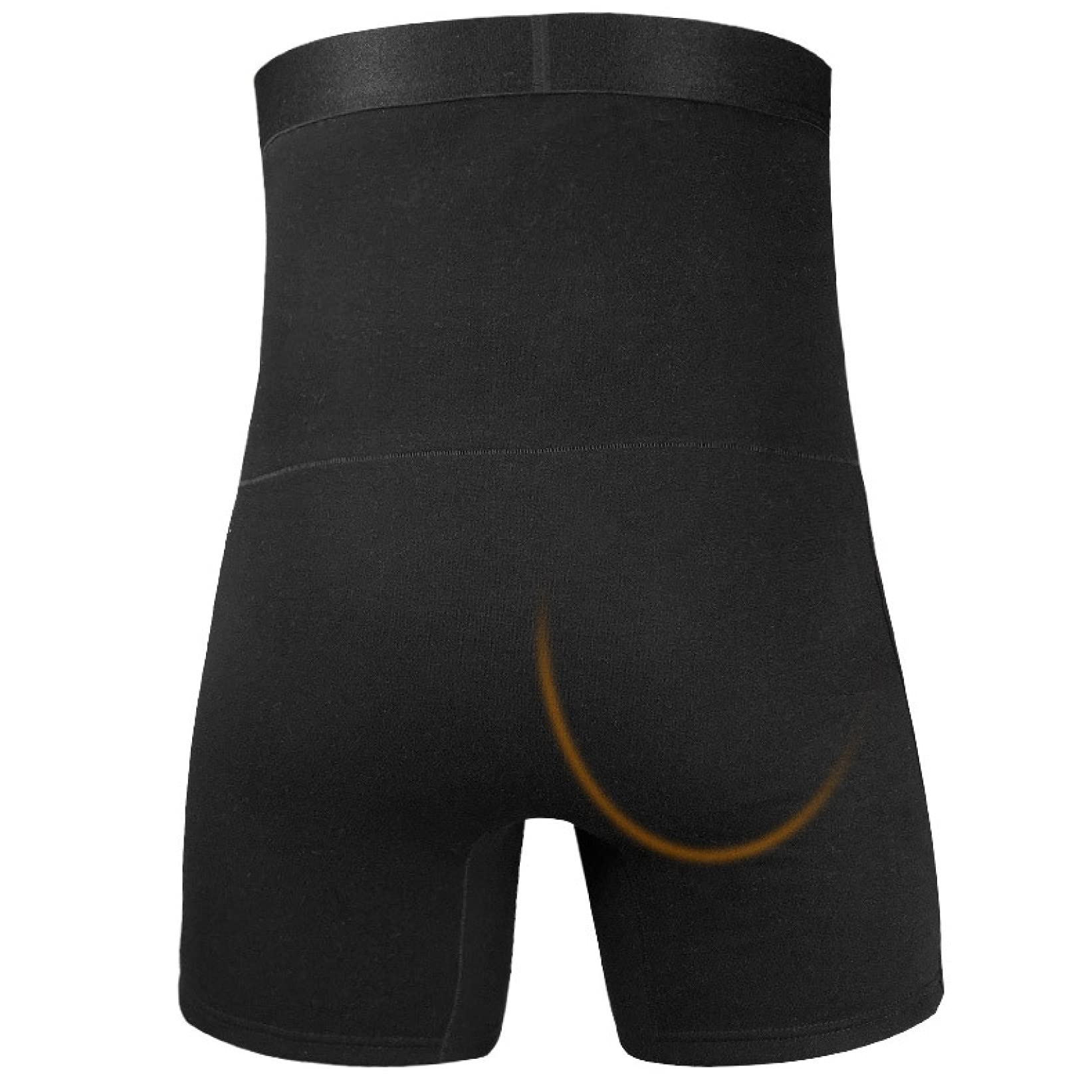 męskie bokserki shapewear, wyszczuplają uda urządzenie do modelowania sylwetki hi-talia butt booster ciepła bielizna na zimę