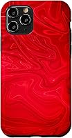 Vista 13 de Funda para iPhone 12 mini Groovy Liquid Swirl Hippie Red Psycodélica