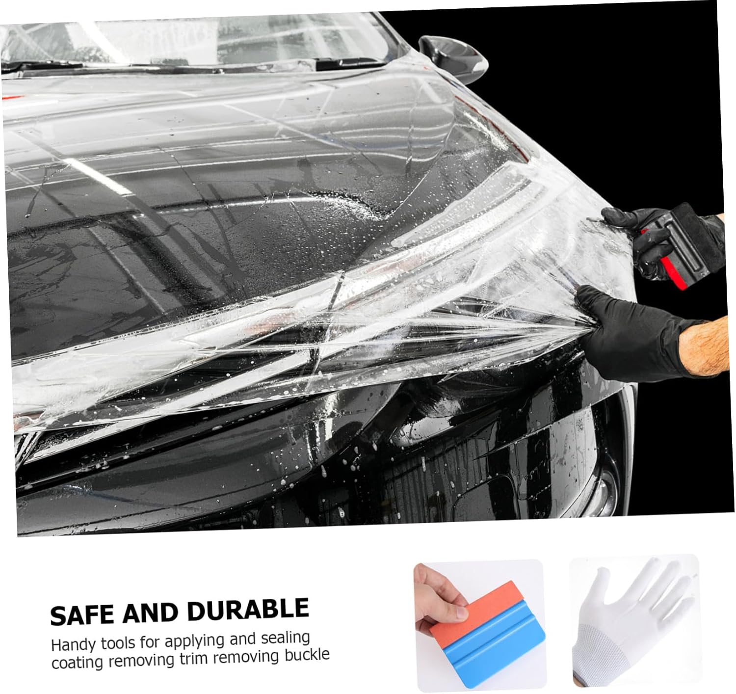GLEAVI 15pcs Window Tint Tool Kit Professional Film Installation Set Squeegee Cutter Scraper for Auto Wrapping Efficient Bubble Removal Easy Application