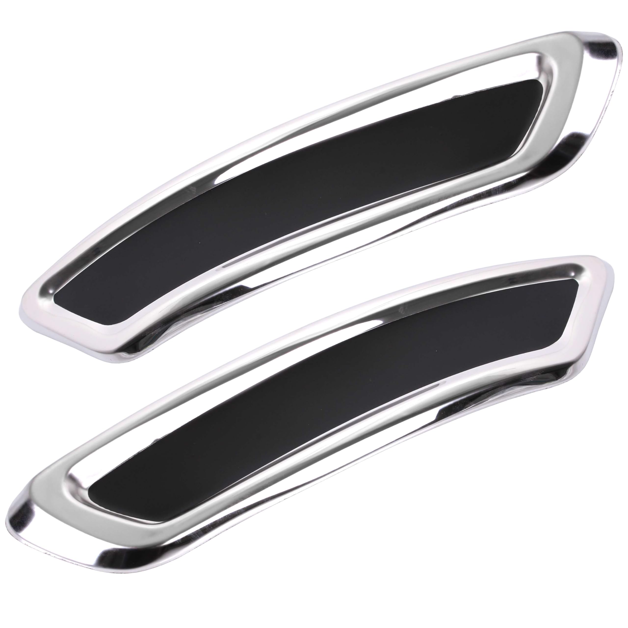 INLY 2 Piezas Tapa del tubo de escape de acero inoxidable compatible con Passat B8 2014-2019