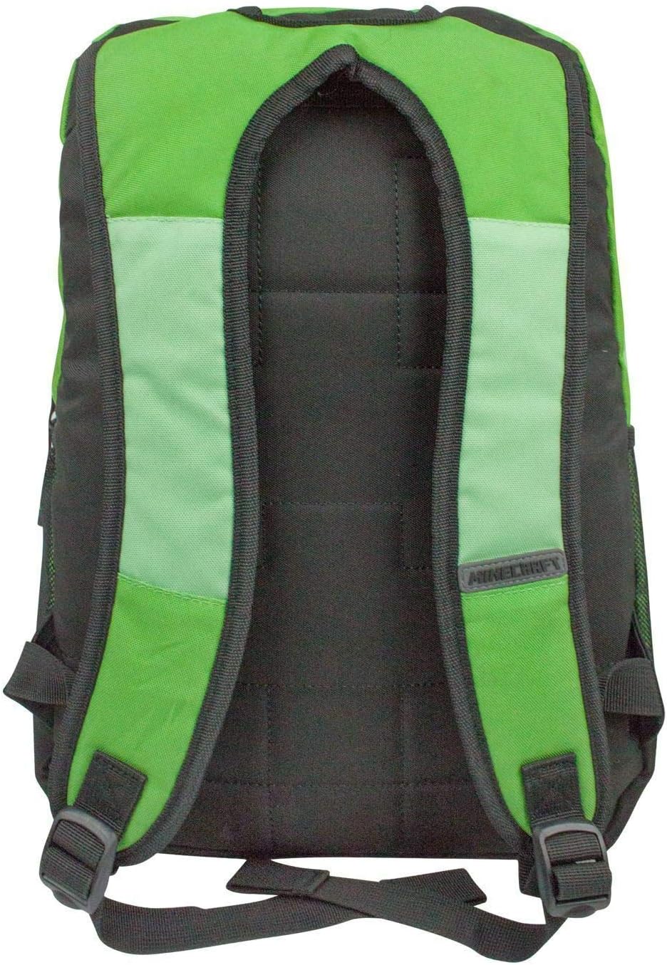 JINX Minecraft Creeper Kids Backpack (Green, 18") for School, Camping, Travel, Outdoors & Fun