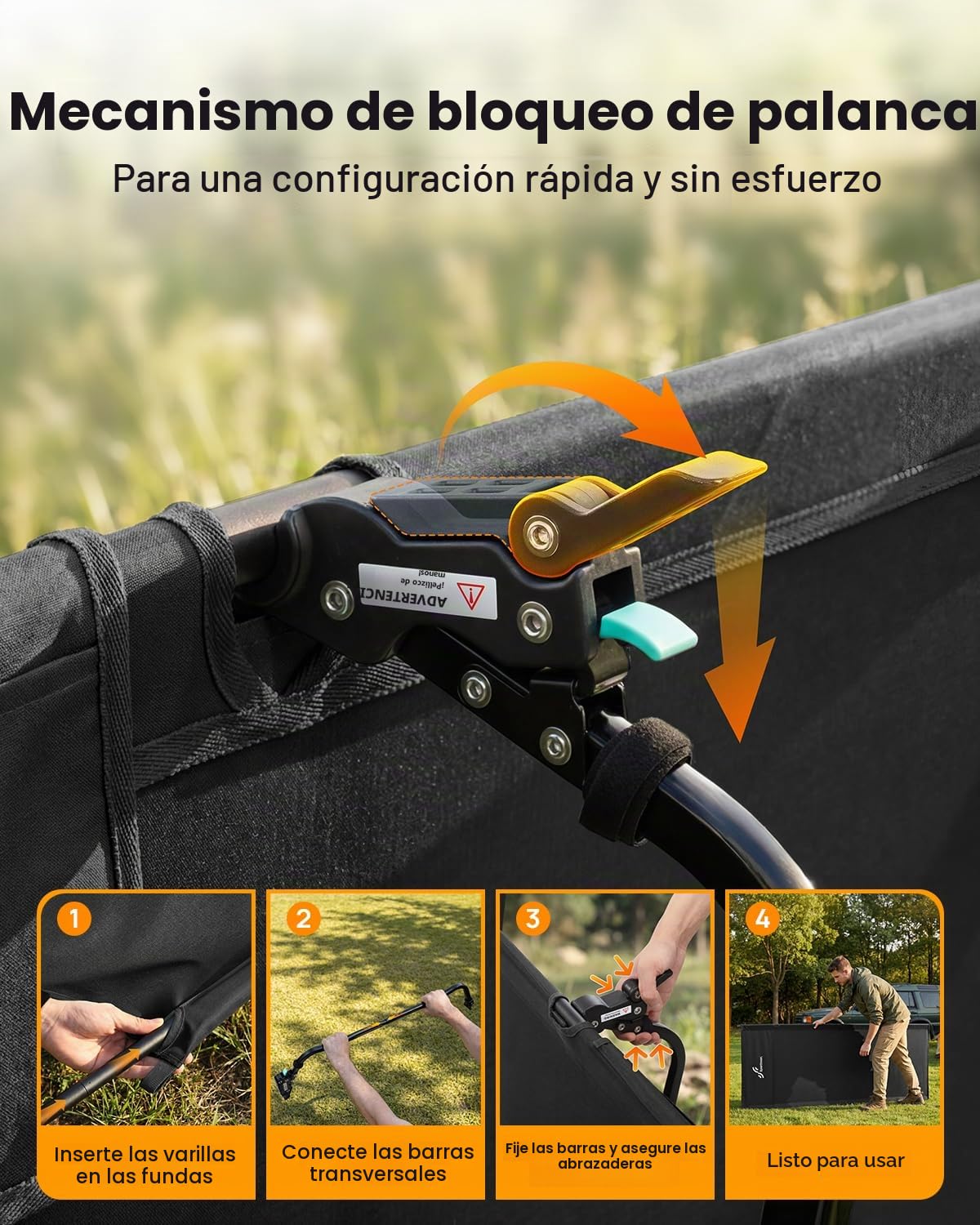 Sportneer Cama de campo plegable, 70/80cm Ultra Ancho XXL Cama de camping plegable, ligera, hasta 150kg para acampar, senderismo, viajes con mochila, camping