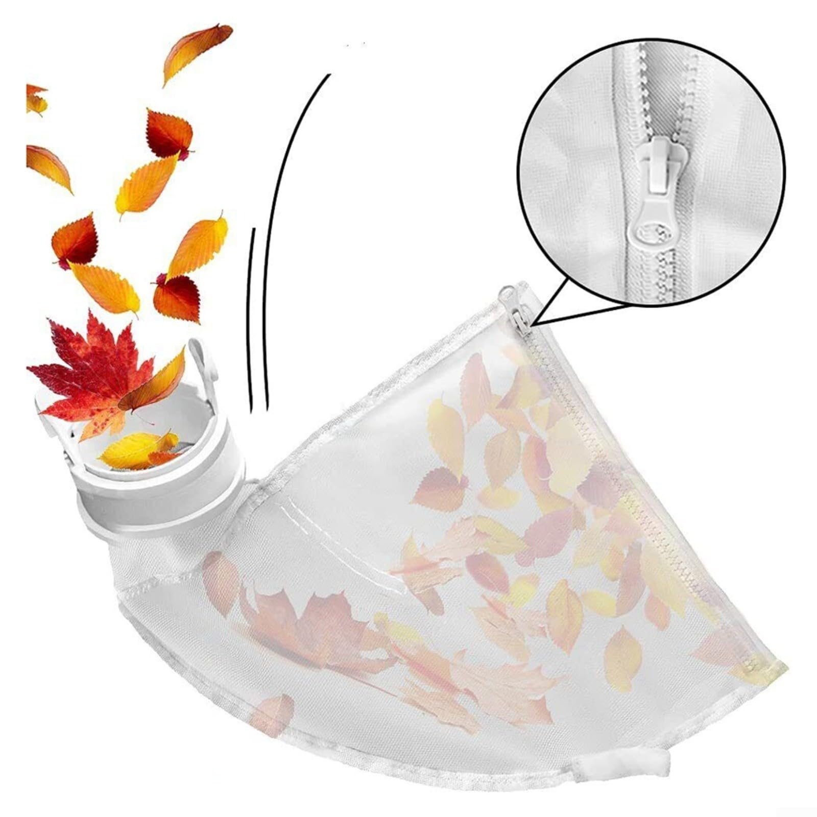 UCEDER Lot De 3 Sacs à Fermeture éclair De Rechange Pour Nettoyeur De Piscine Polaris 360, 380 Tout Usage