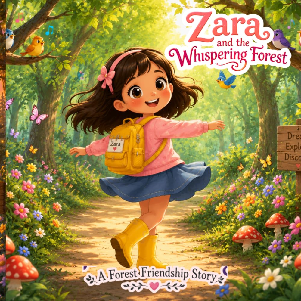 Zara and the Whispering Forest: A Magical Story of Kindness, Friendship, and Adventure