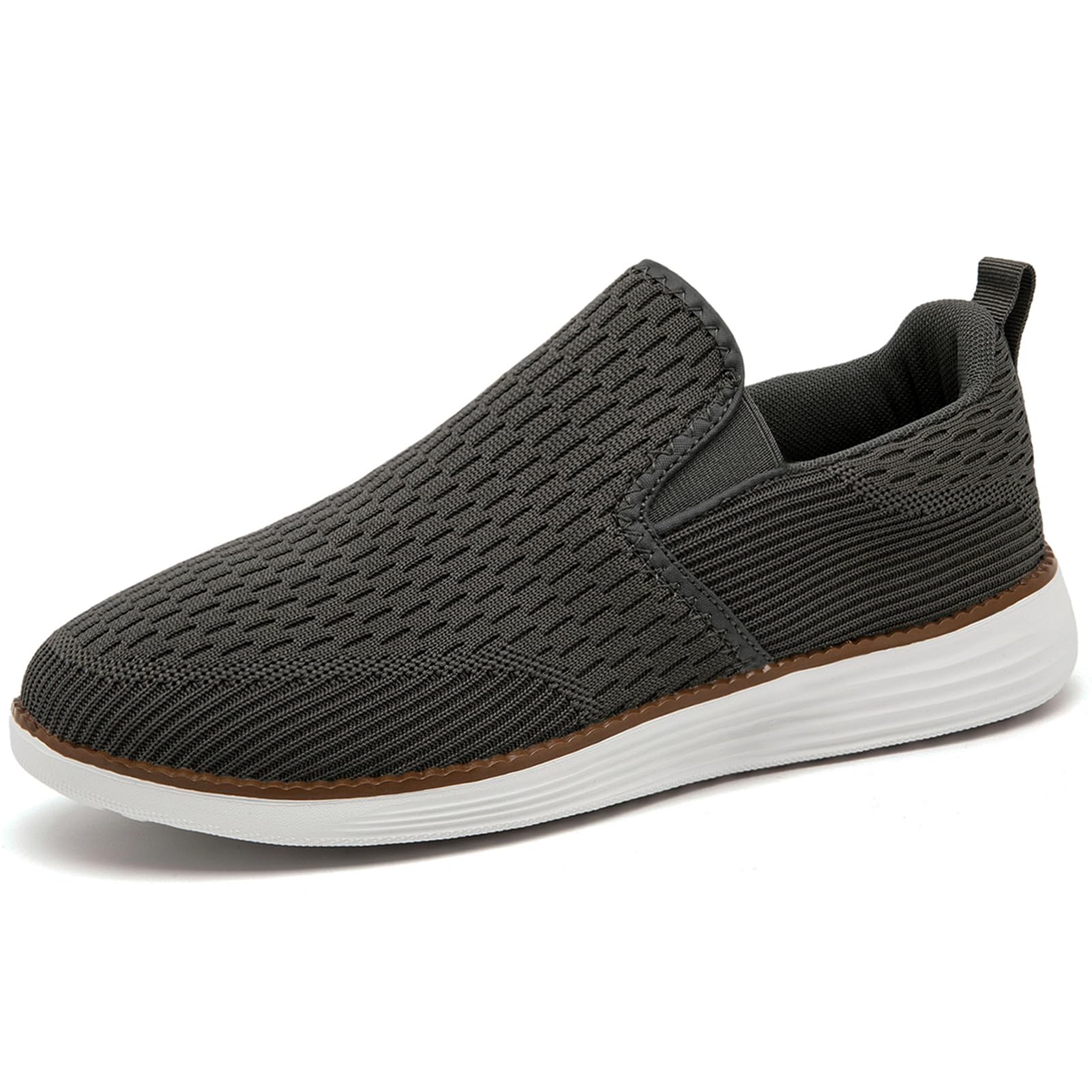 ZGPWZWL Schuhe Herren Slipper Slip on Sneaker Loafer Mokassins Turnschuhe Leichte Sommerschuhe Anzugschuhe Atmungsaktive Business Freizeitschuhe Schlupfschuhe