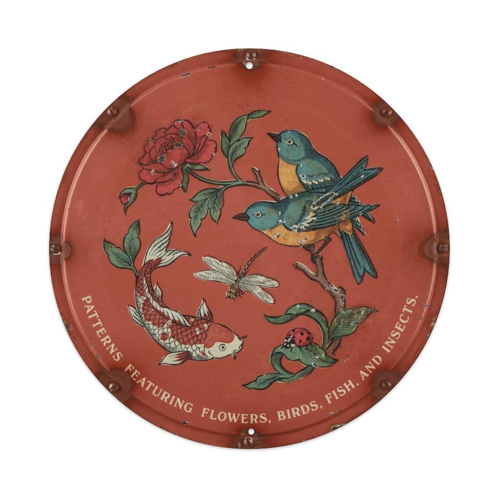 Garden-Botanical Metal Tin Sign Plaque