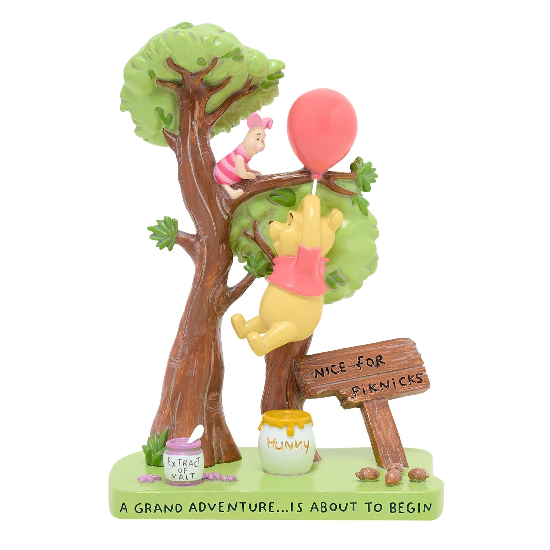 Disney - Winnie & Friends Figurine - 'A Grand Adventure Is About To Begin'