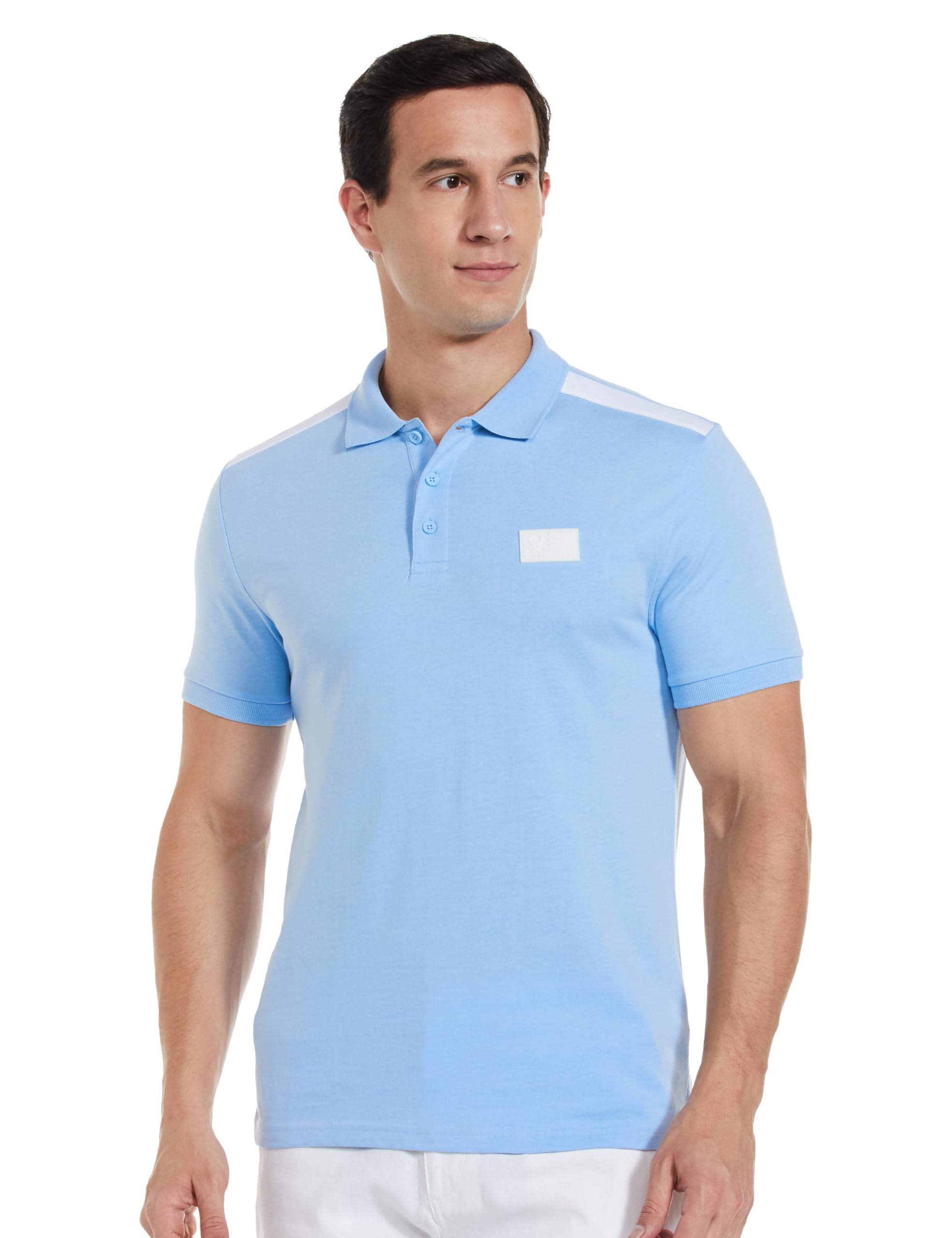 united colors of benetton Men's Regular Fit Polo Shirt-picture-32