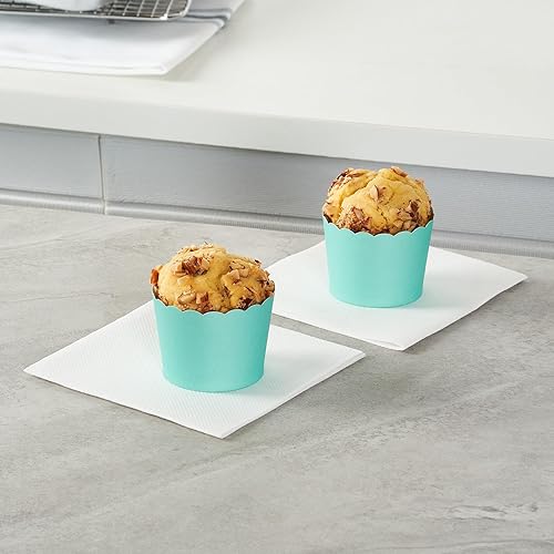 Miniatura 48 de Restaurantware Panificio Premium - Taza de papel Kraft de 10 onzas para hornear, tazas de papel para hornear, perfectas para magdalenas, cupcakes