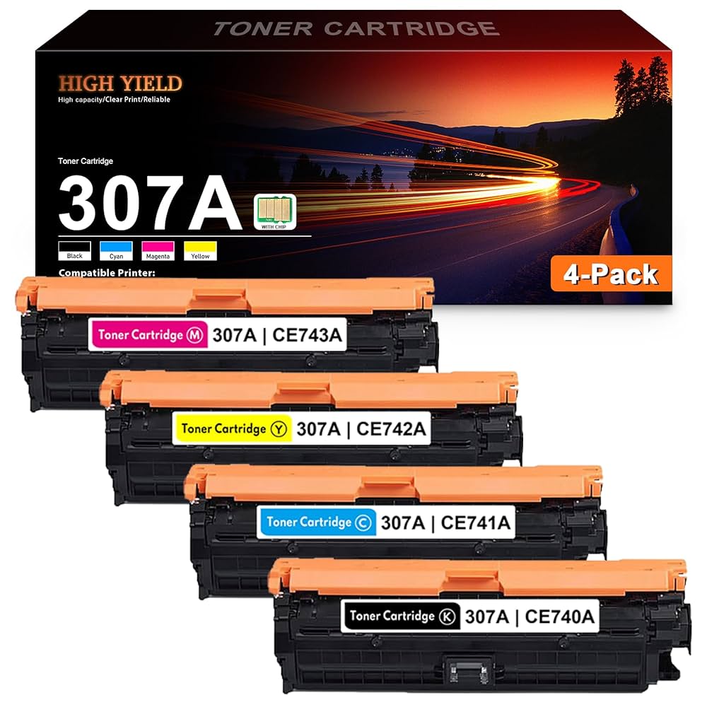追加値下★期限切れHP LaserJet 307A カートリッジCE740A Amazon.com: HP 307A Black Toner Cartridge | Works with HP