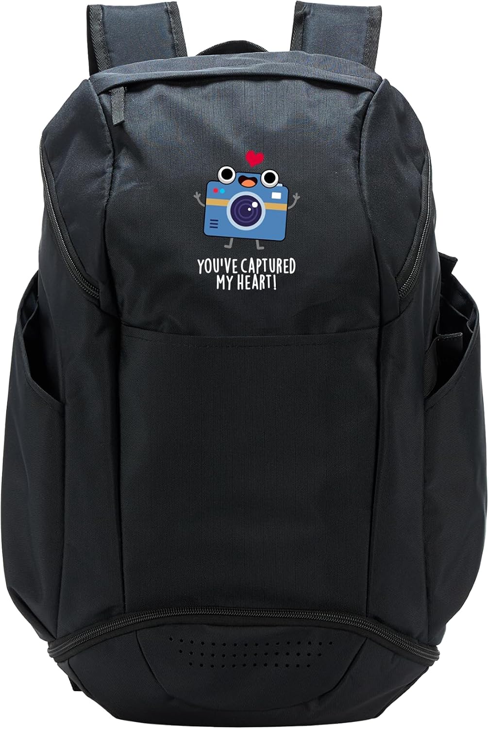 You've Captured My Heart Funny Camera Pun Sport Backpack