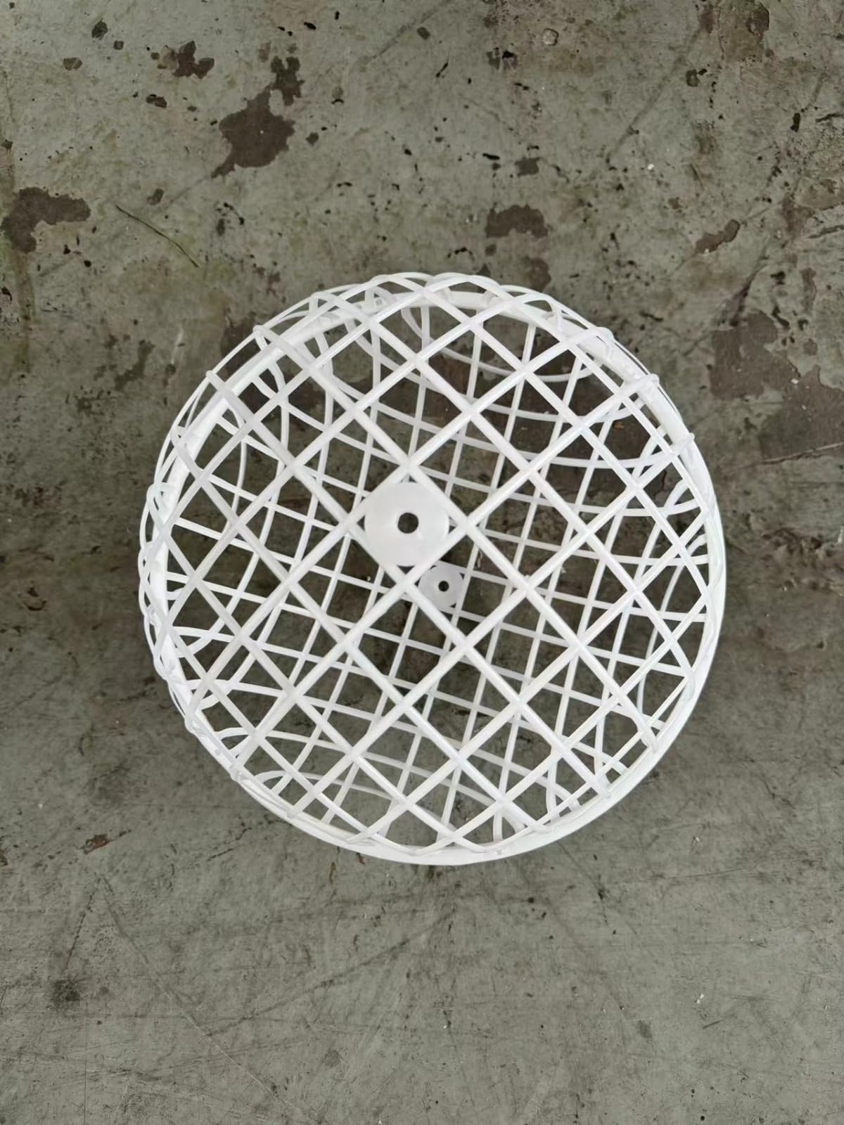 Cage à Poulet Ronde Portable - Clôture de sécurité pour Poules, Lapins, Pigeons de Canard - Fattoria Cortile Boule de Poulet - 40 x 40 cm - Jardin Outr - Zone pour Animaux domestiquesdoo