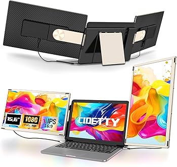 Amazon.co.jp: CIDETTY ノートパソコン画面エクステンダー ポータブル