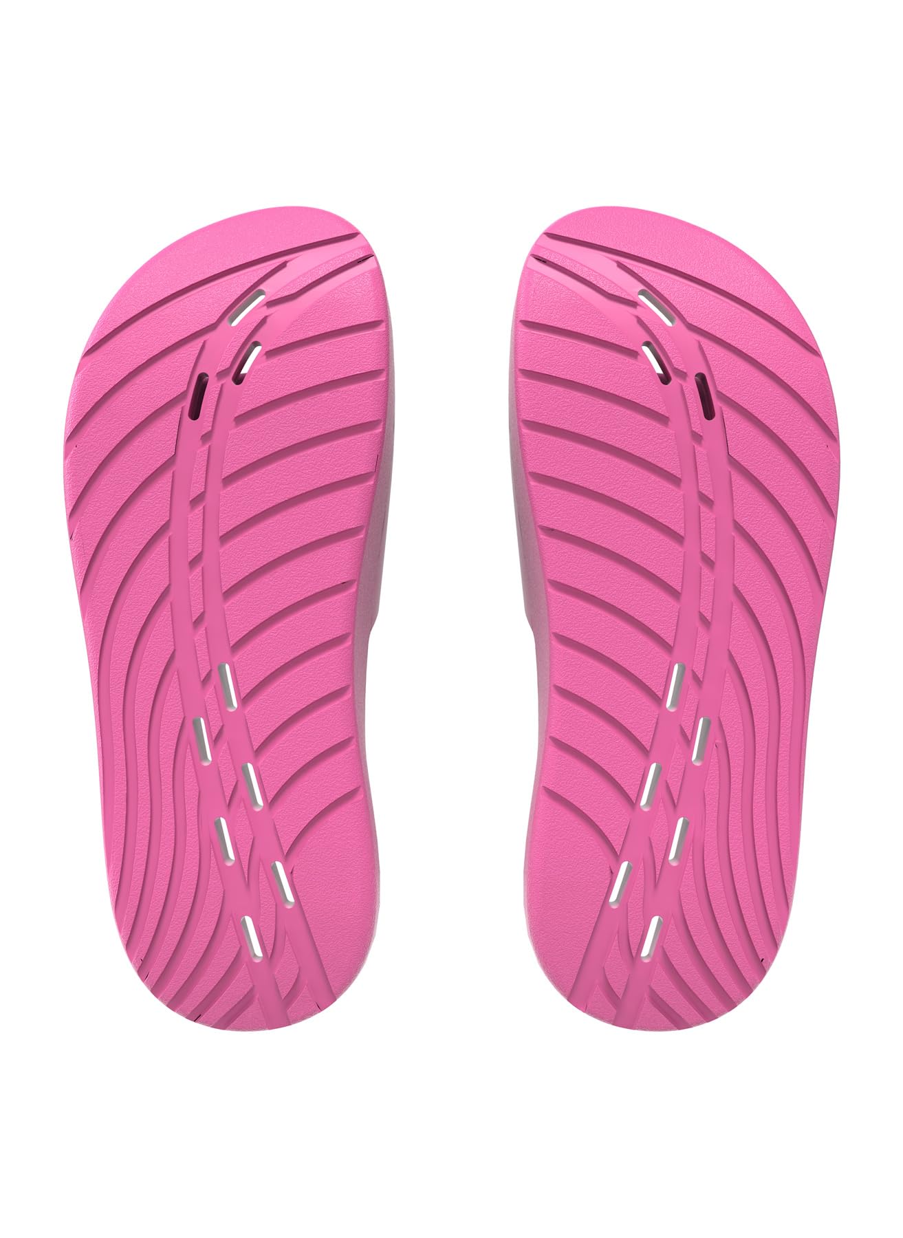 Speedo Slide J Sandalias, por Junior Unisex, Rosa/Blanco, 32