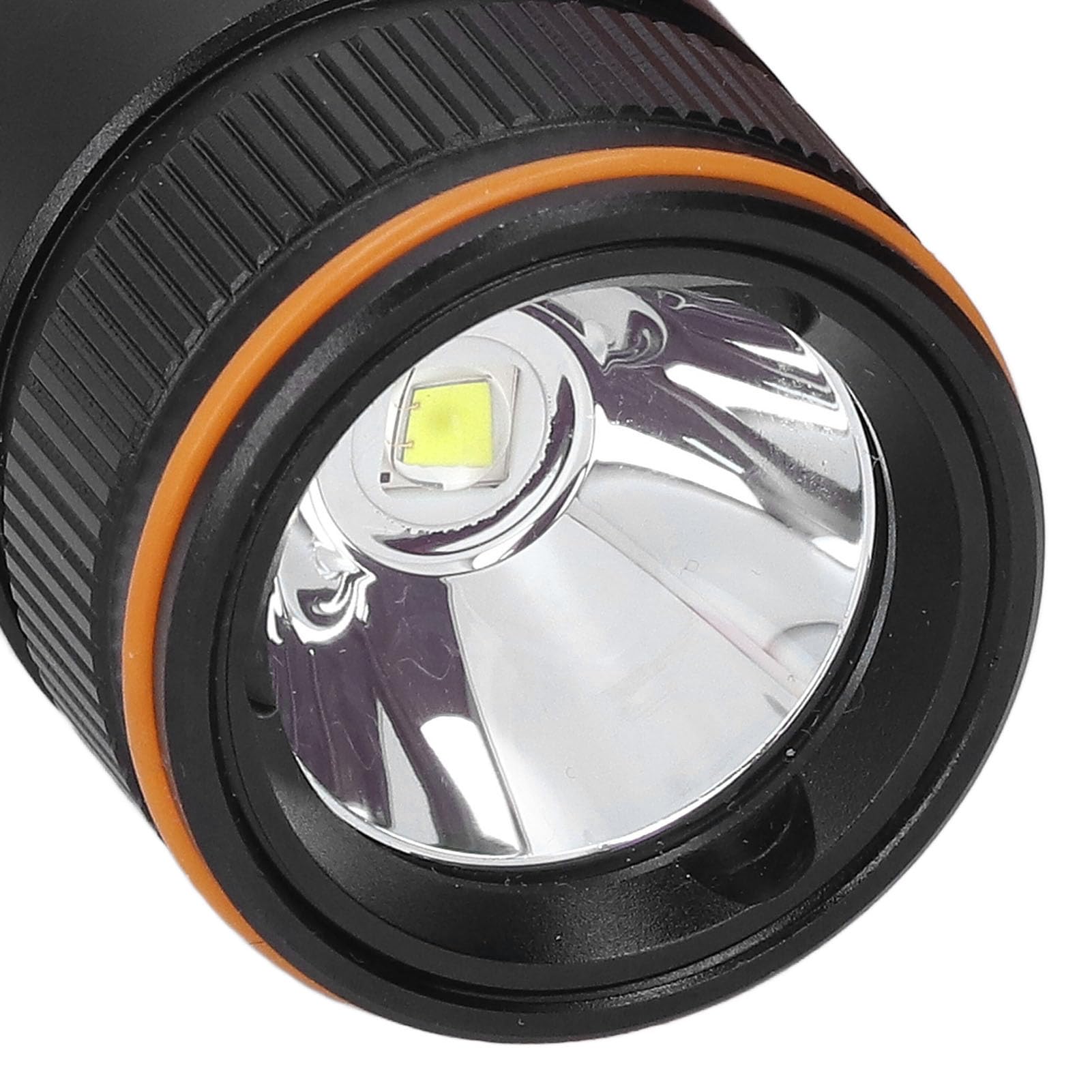 Torcia per Immersioni Subacquee, Torcia Subacquea Ricaricabile Super Luminosa Impermeabile IP68 con Indicatore di Carica, 6 Modalità, per Immersioni, Snorkeling