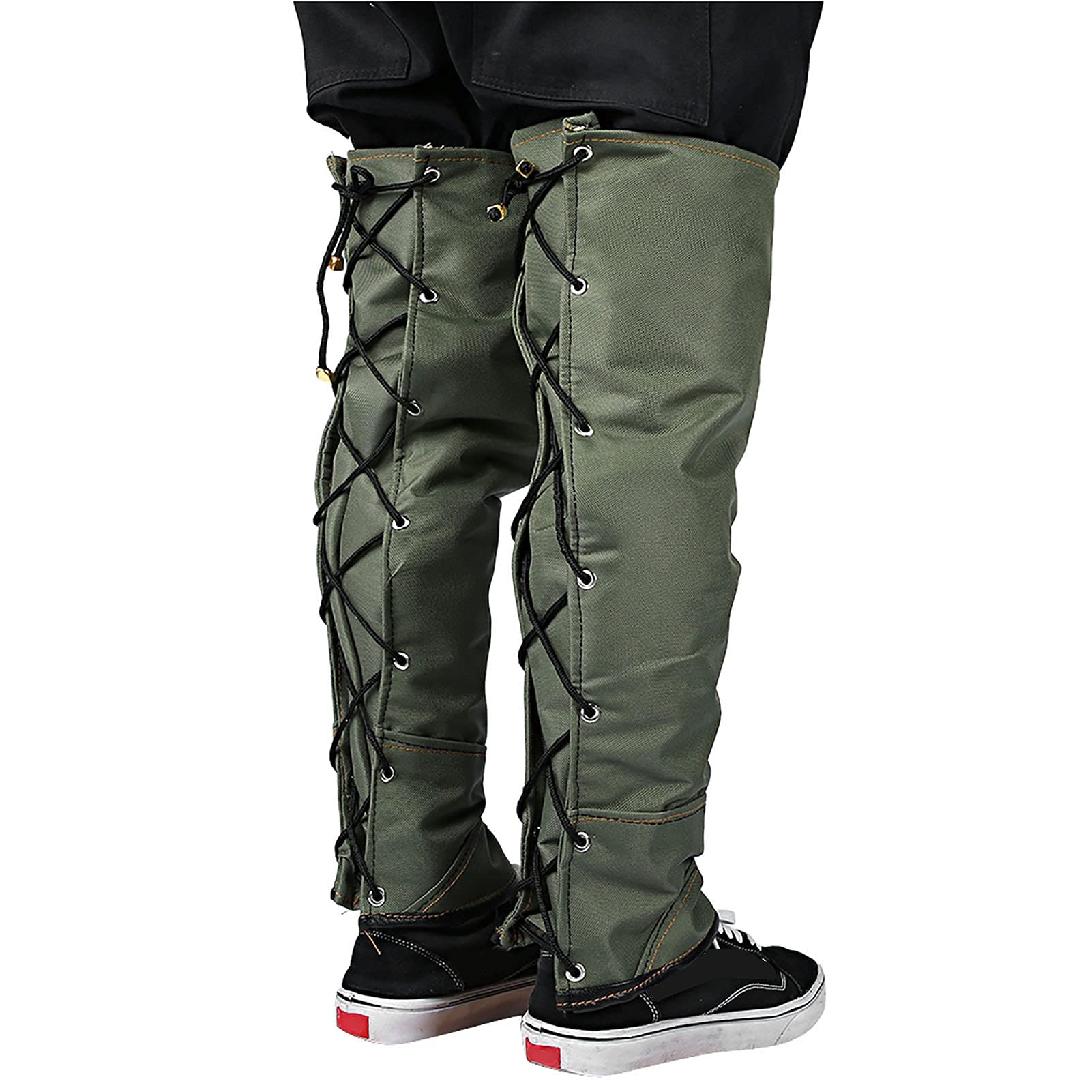 Guêtre de protection anti-morsure, protège-jambes anti-morsure de serpent Vert militaire Guêtre de protection anti-morsure pour camping alpinisme escalade randonnée