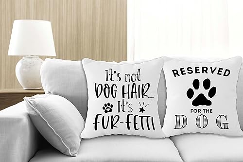 Miniatura 6 de Life is Better with A Whippet - Funda de almohada decorativa de 18 x 18 pulgadas, divertidas decoraciones de perro Whippet para el hogar,