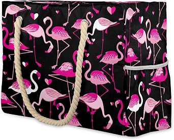 Large Beach Bag with Zipper Beach Bags for Women Water Resistant Swim Pool Bag