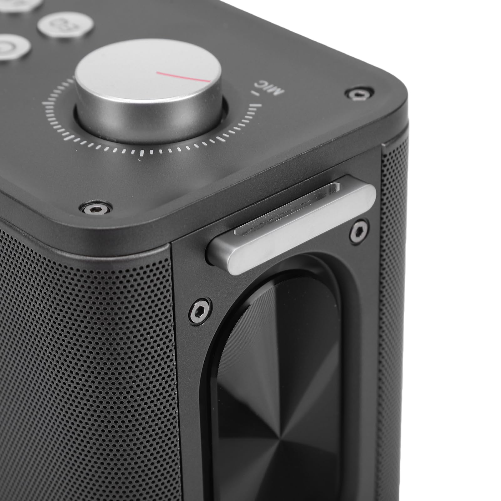 Macchina karaoke wireless portatile con telecomando per eventi esterni a casa, altoparlante in alluminio