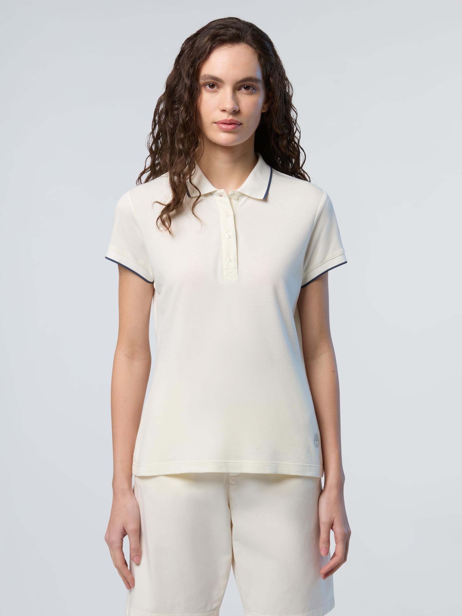 NORTH SAILS Polo Donna in Jersey di Modal e Cotone