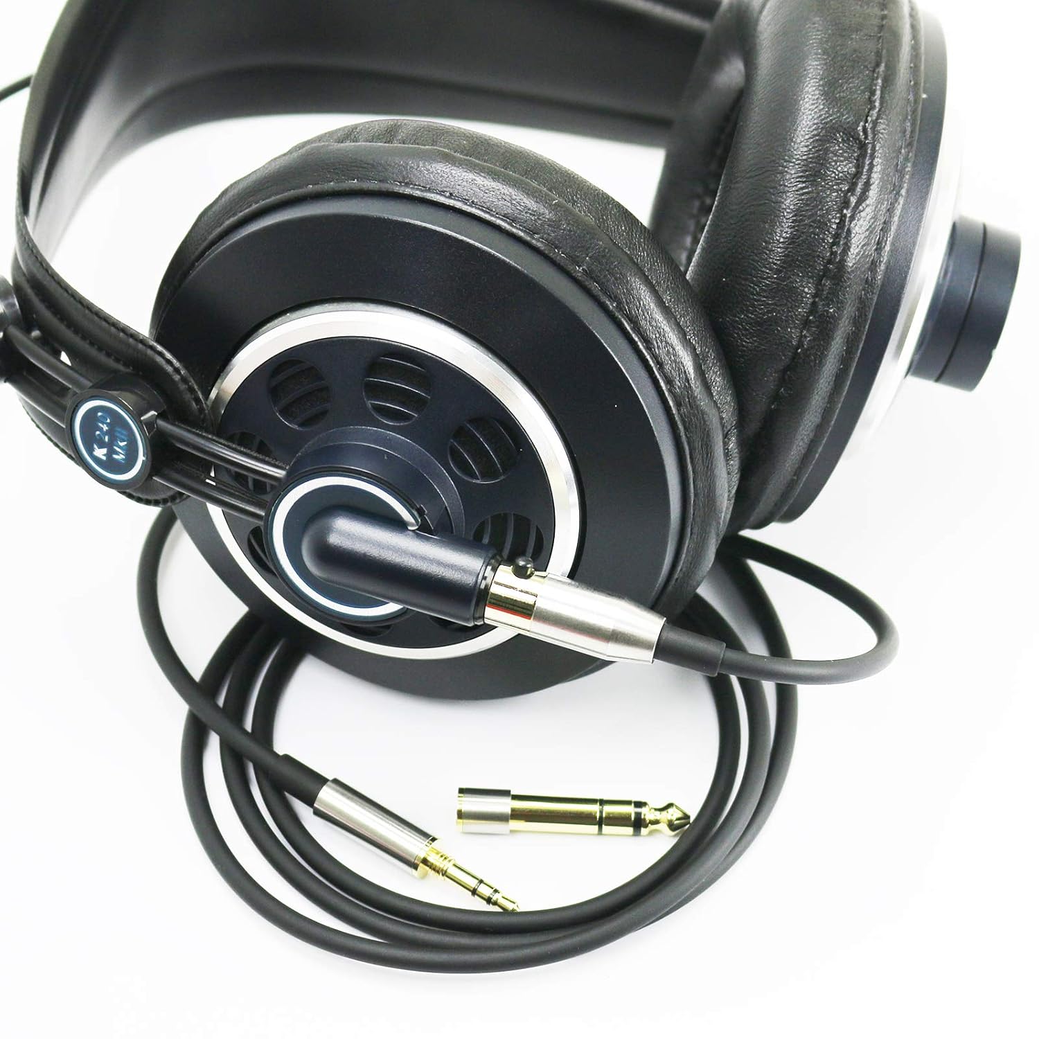 NewFantasia Replacement Audio Upgrade Cable Compatible with AKG K240, K240S, K240MK II, Q701, K702, K141, K171, K181, K271s, K271 MKII, M220, Pioneer HDJ-2000 Headphones 1.5meters/4.9feet